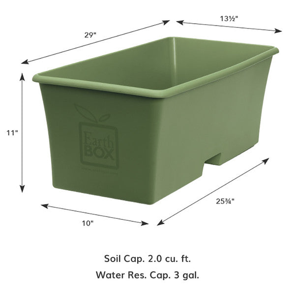 EarthBox Original Garden Measurements